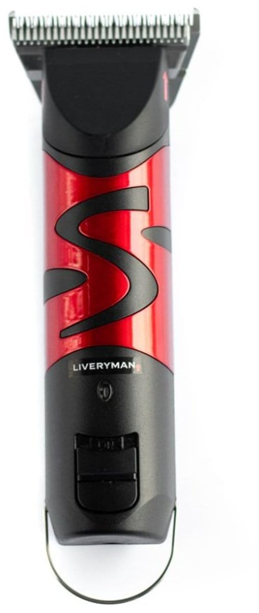 Liveryman Harmony Plus Cordless Clipper with Wide Fine Blade - Red
