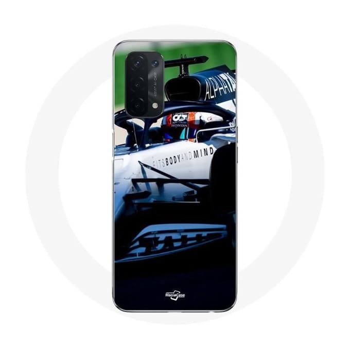 Coque - Formule 1 - Oppo A54 5G - Pierre Gasly - Souple - Protection Blanc blanc