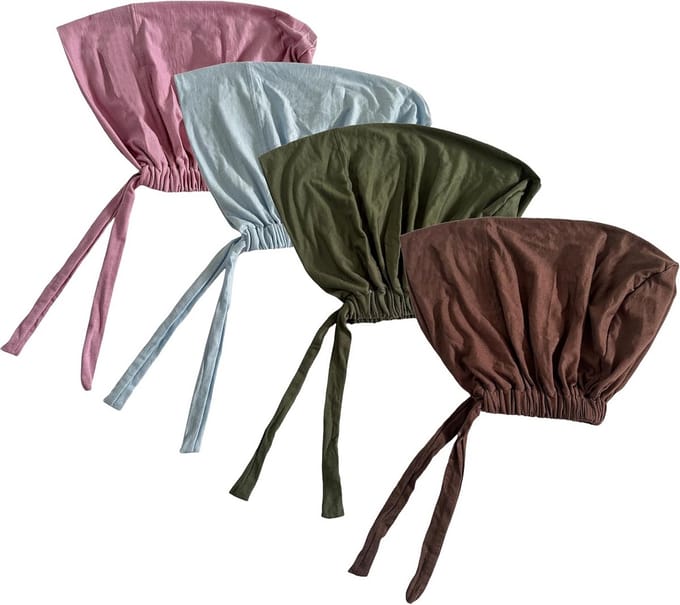 Lina & Lily Modal Jersey Hijab Undercap Tie-Back Muslim Women Inner Cap Scarf