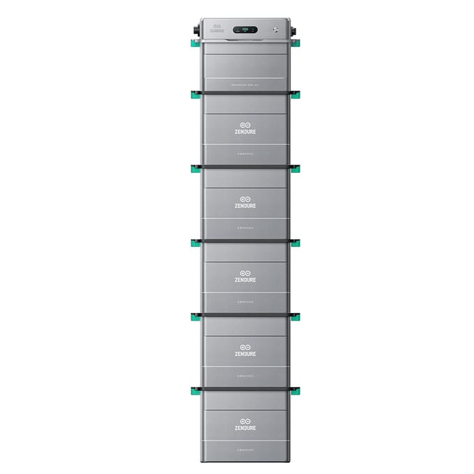 Zendure SolarFlow 1600 AC+ - SolarFlow 1600 AC+ (1.92 kWh) / 5*AB2000X (9.60 kWh)