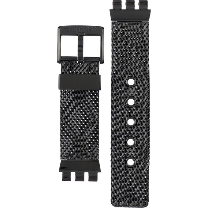 Swatch Irony - New Big Classic - YW AYWB405MB YWB405M Tv Set Small Horlogeband