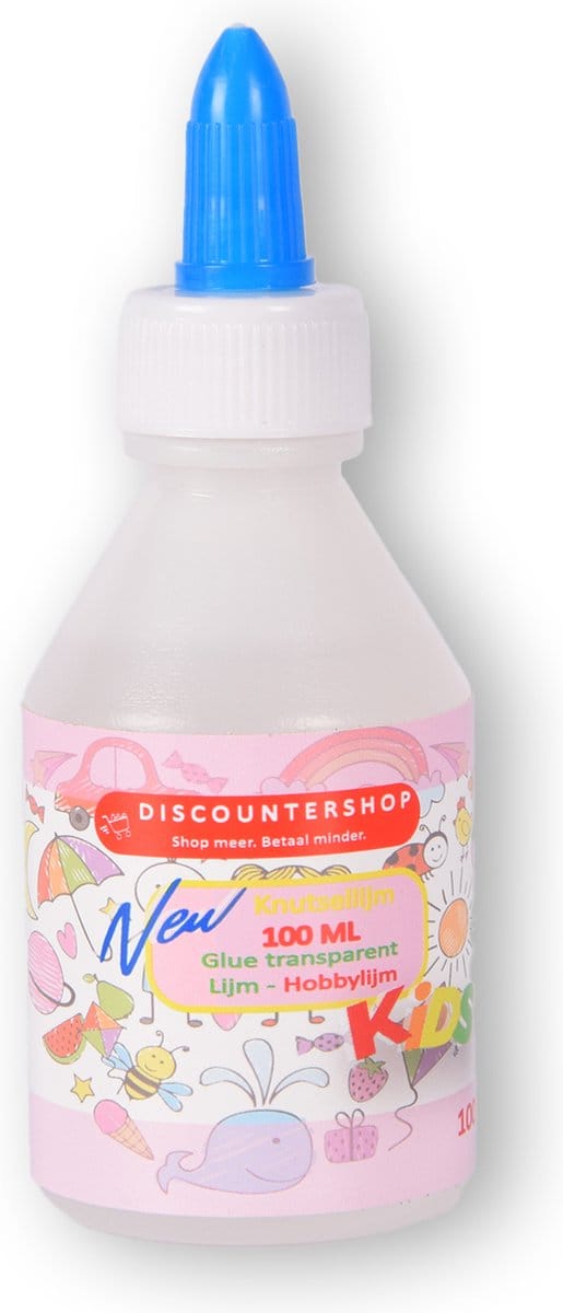 Knutsellijm voor Kinderen - Transparant, 100ml Alleslijm