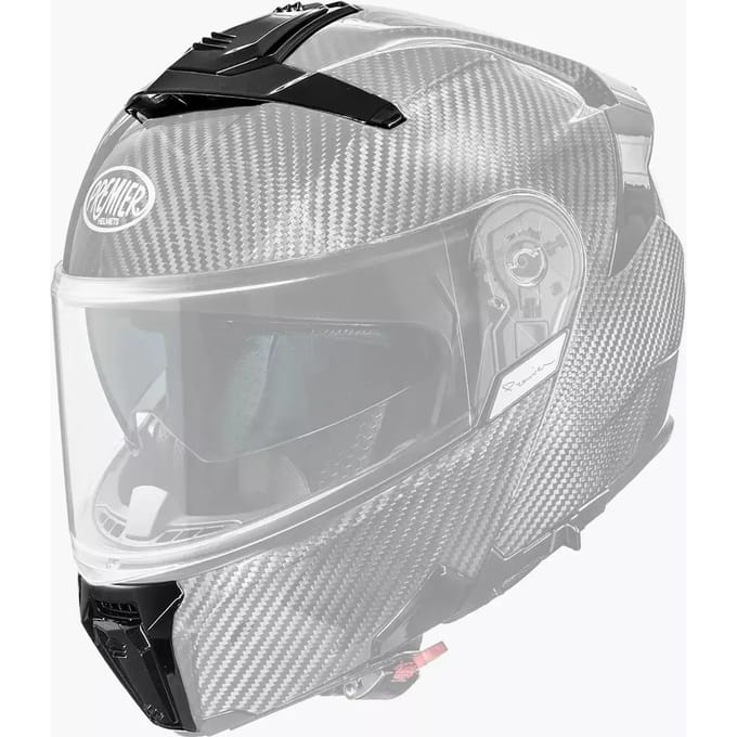 Motorhelm ventilatie Premier Legacy GT U9 FORCARB