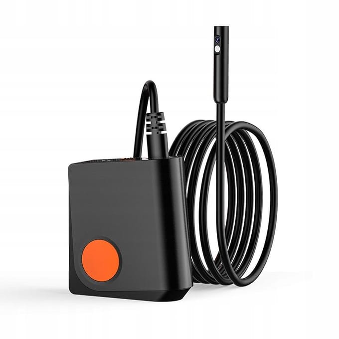 Benetech - Endoscoop Inspectiecamera - Dual Lens - WiFi - 5.5mm - 5 Meter Semi-Rigide Kabel - Full HD - IP67