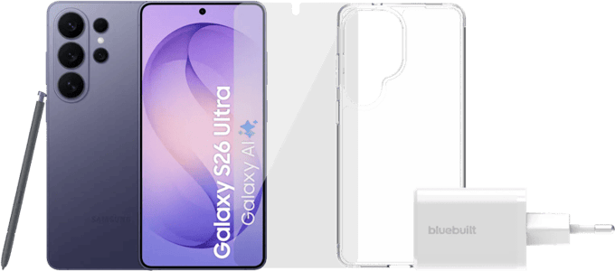 Samsung Galaxy S26 Ultra 1TB Donkerblauw 5G + Compleet Accessoirepakket