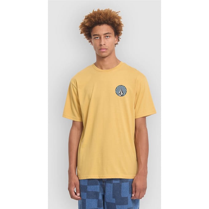 Volcom Ringstone Hth T-Shirt geel