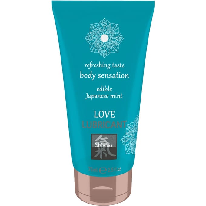 Shiatsu - Love Eetbaar Glijmiddel - Japanse Mint
