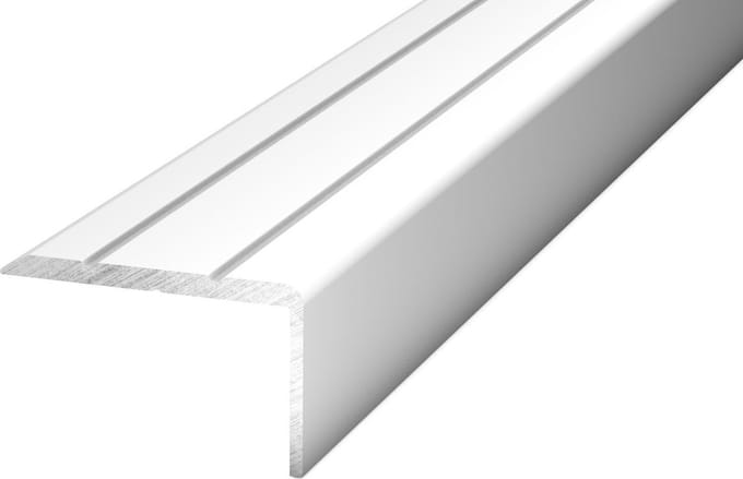 Aluminium trapprofiel zelfklevend - trapneusprofiel - trapneus - 15mm x 2,70mtr.