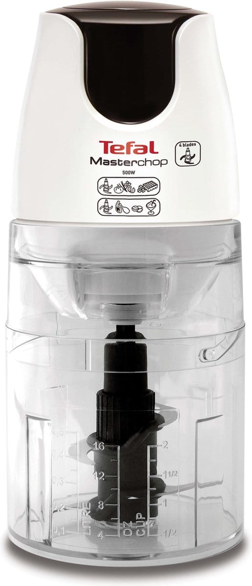 Tefal Masterchop MB450B - hakmolen - 500 W, 500ml inhoud - 3-in-1 functie