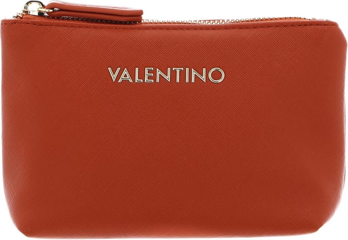 VALENTINO Toilettas Zero Re Soft Cosmetic Case Arancio Terracotta