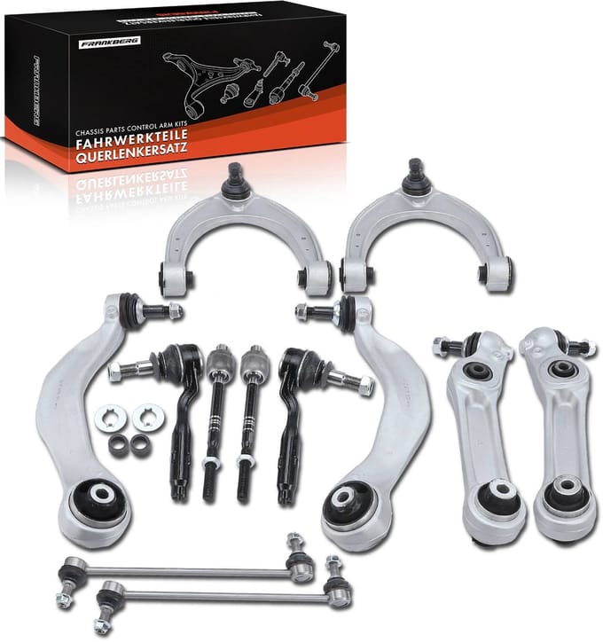 Frankberg 12-del. draagarmset vooras links/rechts buiten voor BMW
