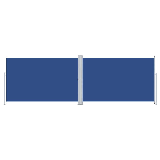vidaXL - Windscherm - uittrekbaar - 200x600 - cm - blauw