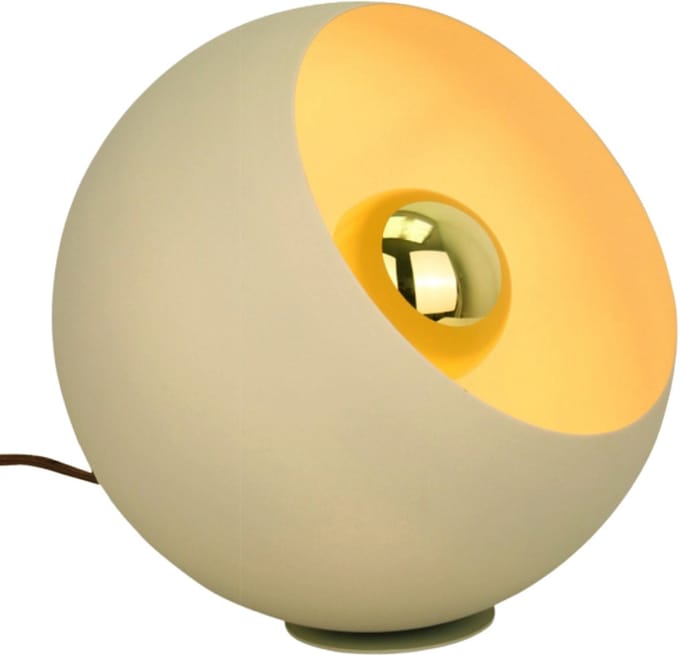 Chericoni Occhio Tafellamp - 1-lichts - Ø20 cm - IJsgroen - Metaal