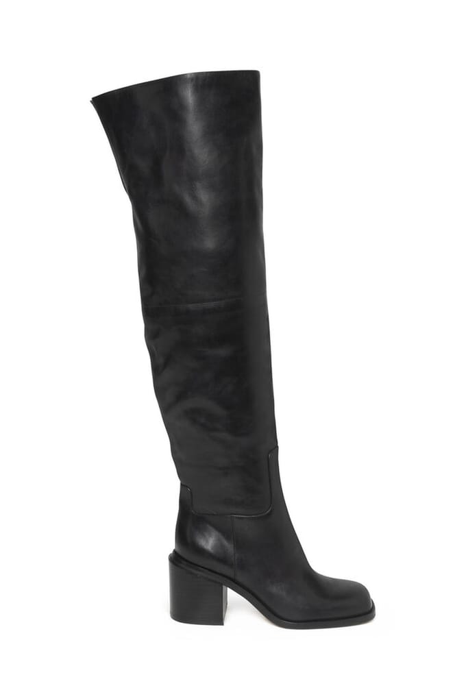 Steve Madden Venus Boots Black Leather Taglia: 39 | Stivali Outlet | Donna | Nero
