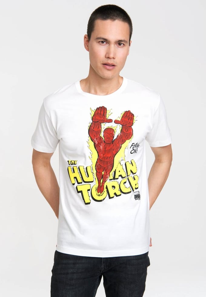 Logoshirt T-Shirt Human Torch - Marvel