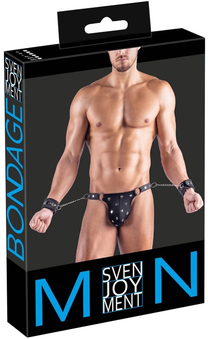 Men's Thong AND Cuffs S