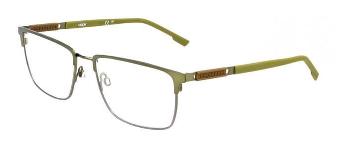 Flexon FLEXON E1156 Matte moss 56/17/145 MAN Brilmonturen