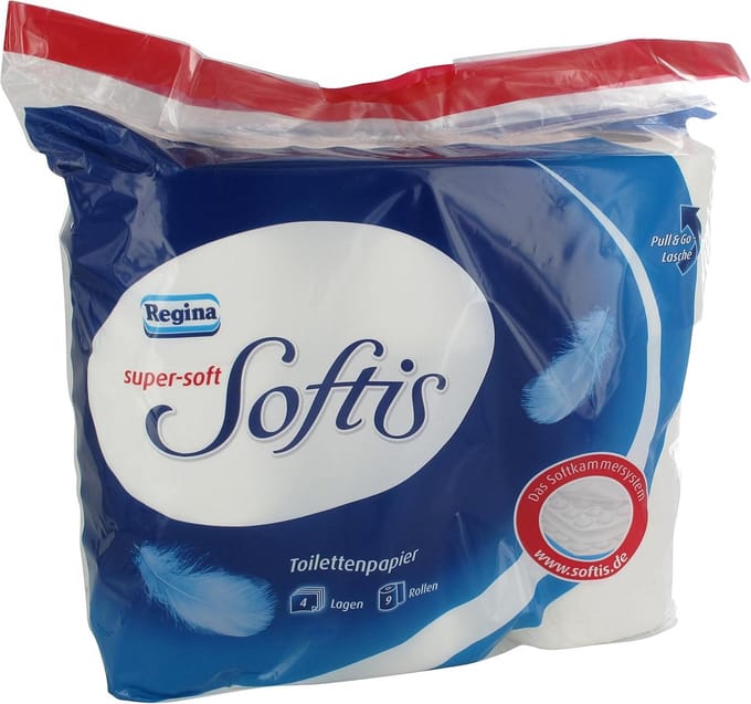 Superzacht toiletpapier 4-laags met Softkamersysteem