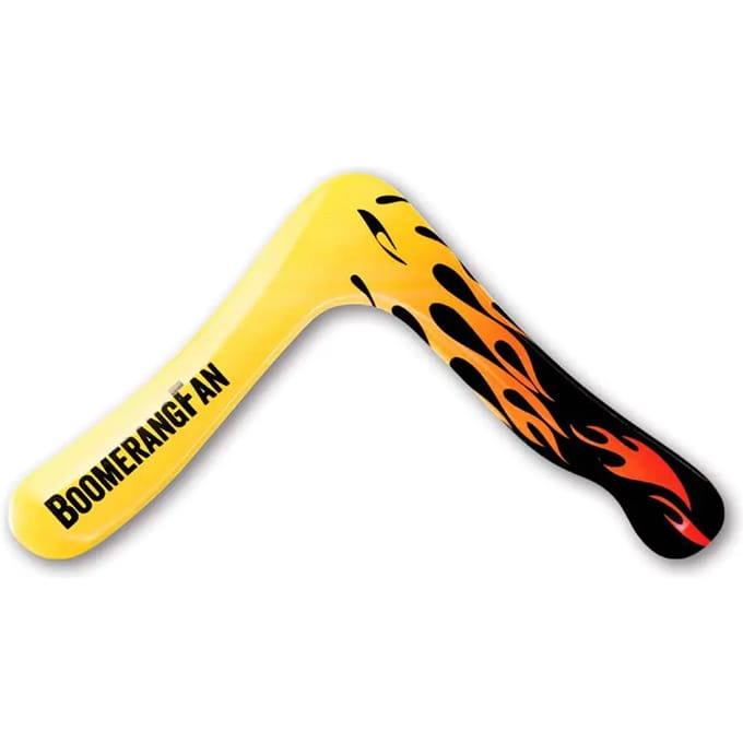 Linkshandige boemerang BoomerangFan Fire