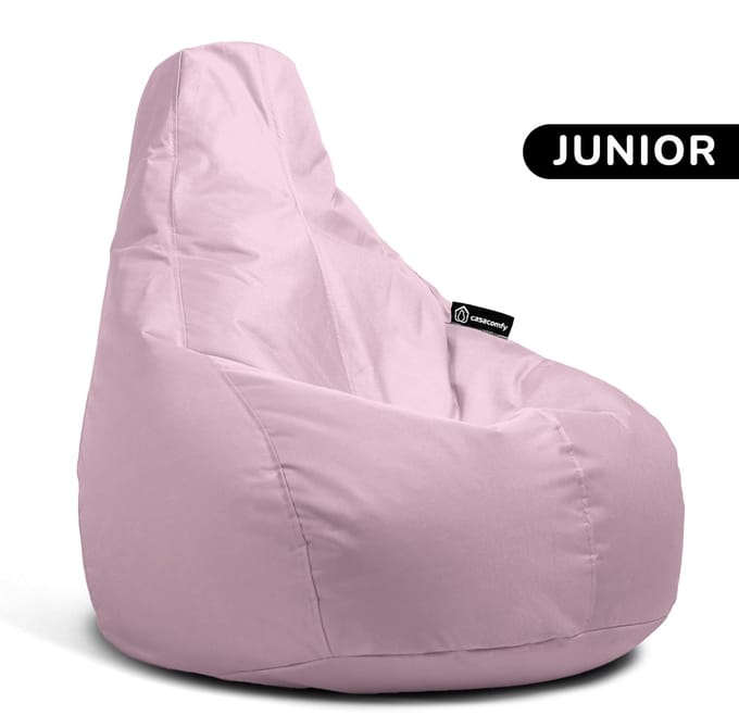 Casacomfy Premium Junior - Zitzak voor Kinderen - Ergonomisch - Waterafstotend - Lichtroze