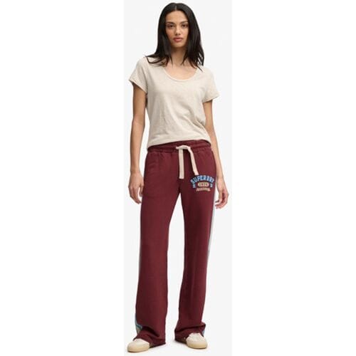Superdry Cult Hockey Joggingbroek Red Grootte: 44