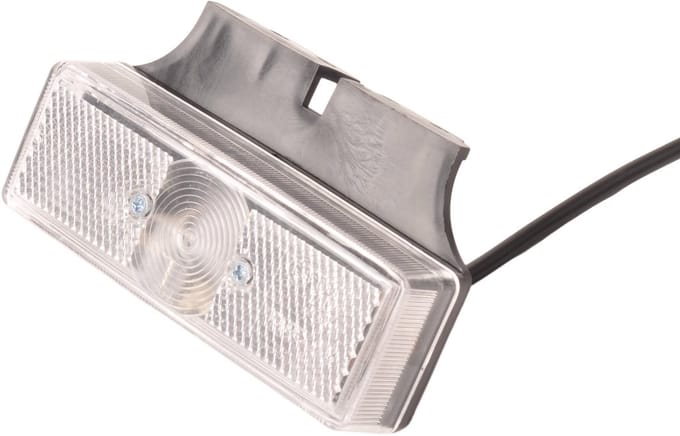 Radex 903 witte markeringslamp - 50 cm losse draad - inclusief houder