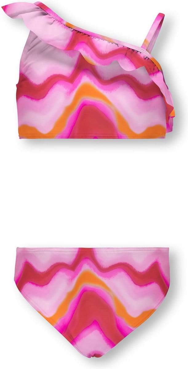 ONLY KOGLAURA ONE SHOULDER BIKINI SET ACC Meisjes Bikini - Maat 158/164