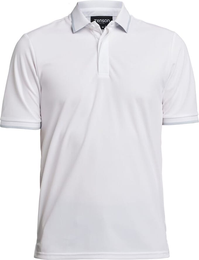Tenson TXlite Q-Dry Polo 465018062 - Wit - 3XL