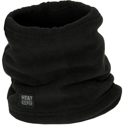Fleece nekwarmer kinderen - 9/12 Jaar - Zwart - 1 Stuk