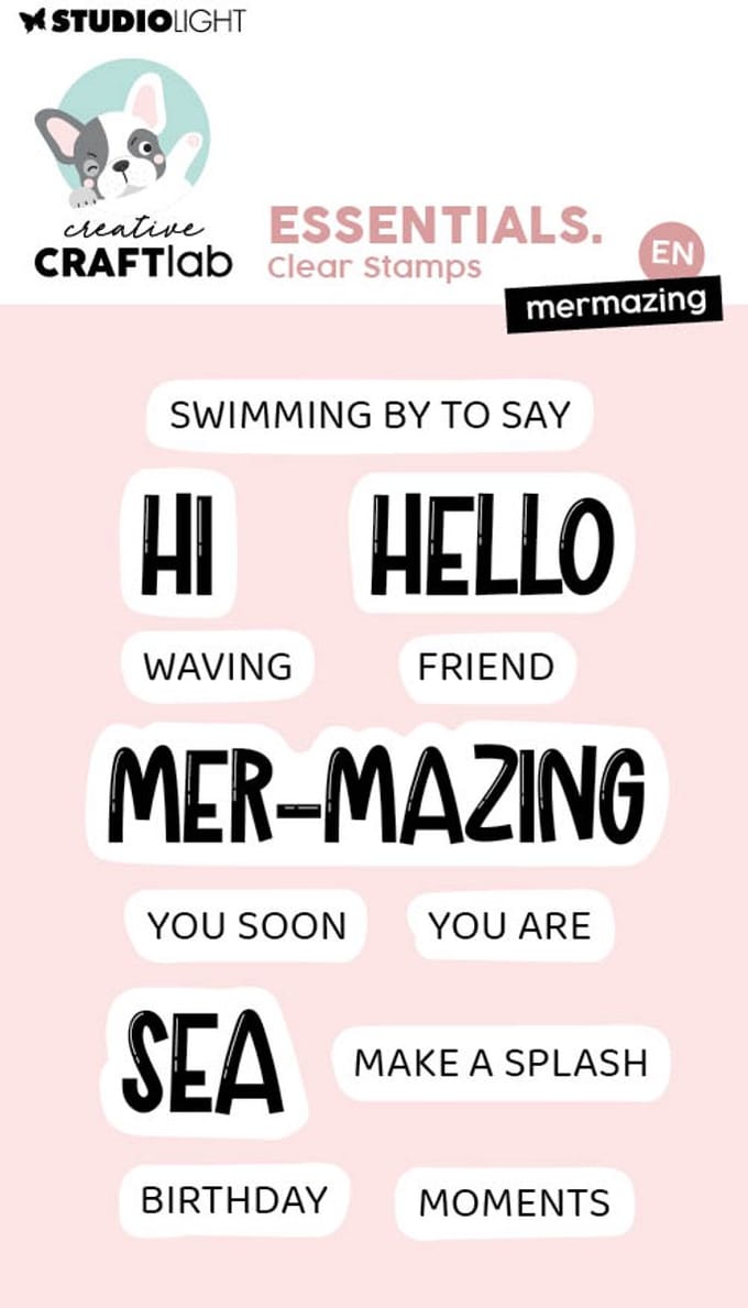 Clear stamp Mermazing - Essentials nr. 873