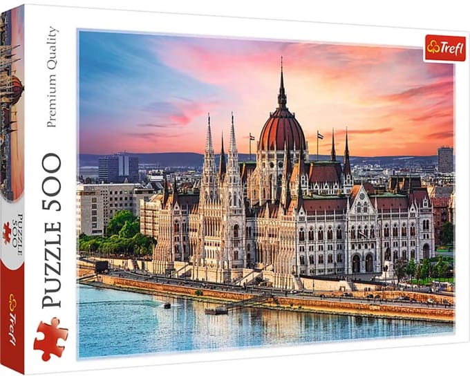 Trefl puzzel 500 stukjes - Budapest Hongarije puzzel.