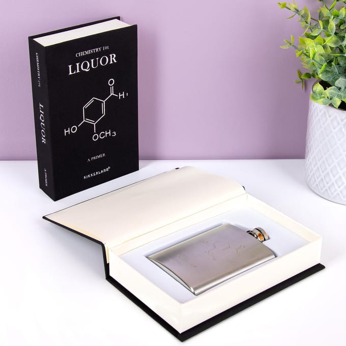 Kikkerland - Chemistry Book Flask (BA24)