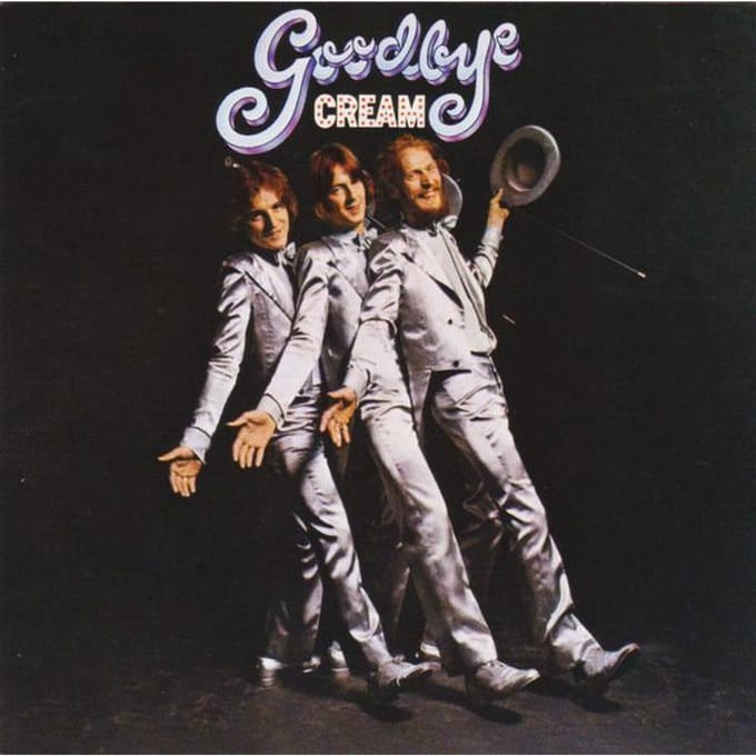 CD CREAM - Goodbye 5318152 Polydor Europe Rock Gebruikt