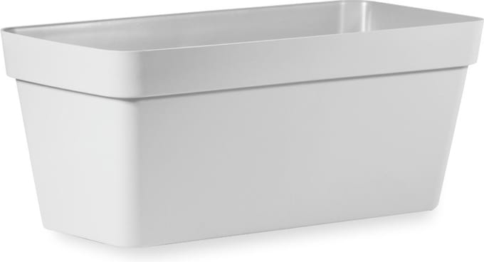 VECA - Plantenbak Cleo, L80 cm, H33 cm, wit