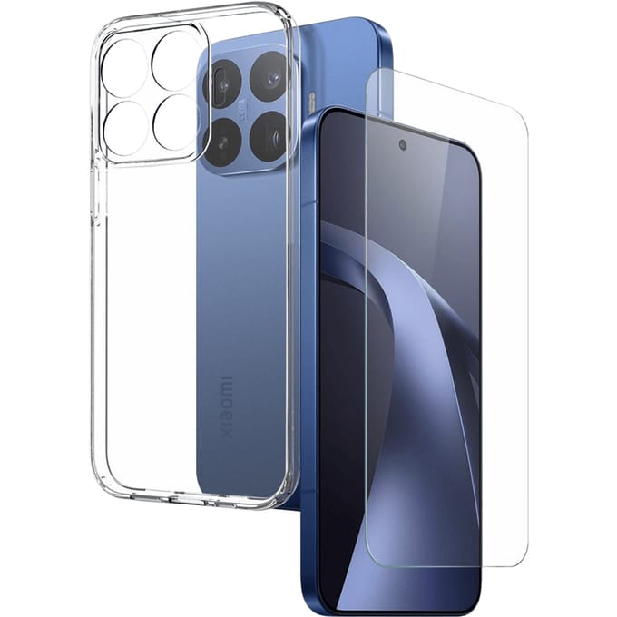 Northjo Xiaomi 17T Pro Hoesje en Screenprotector Transparant