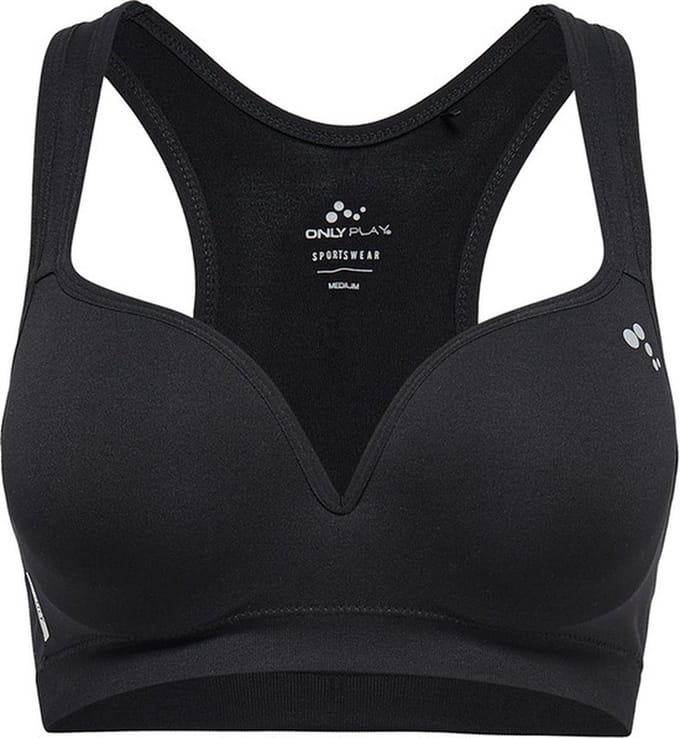 ONLY PLAY  - Maat L - ONPMARTINE SEAMLESS OPUS  Sportbeha Zwart
