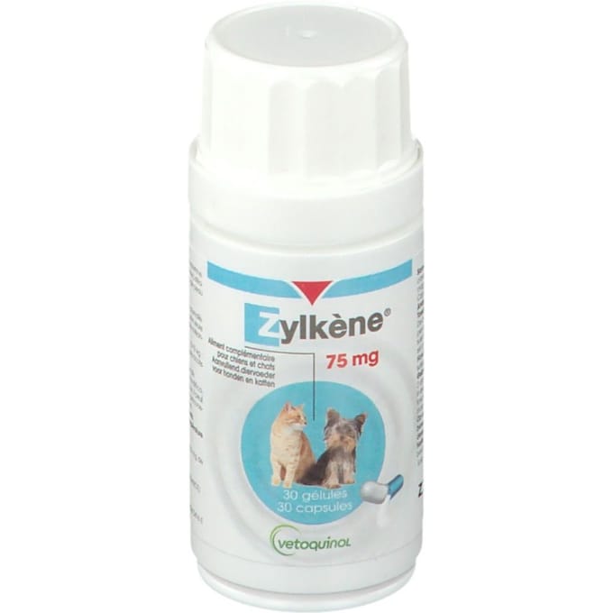 30 stuks (75 mg)  - Zylkene Capsules voor hond & kat < 10 kg