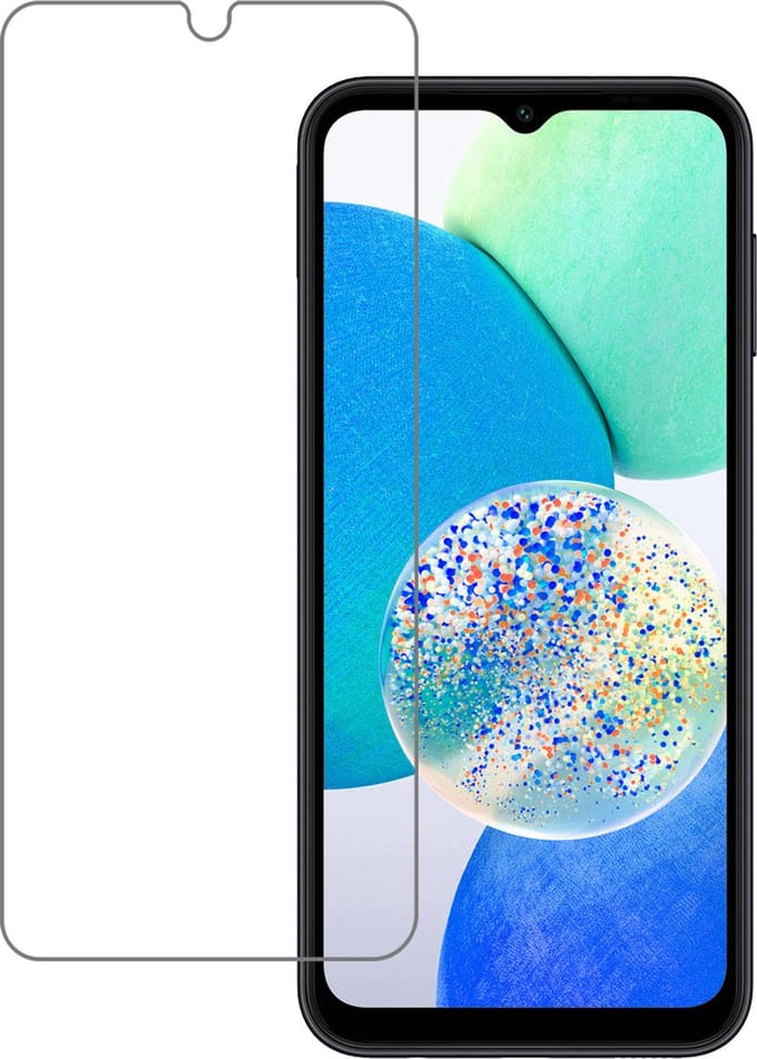 Screenprotector - Geschikt voor Samsung Galaxy A14 - Extra Sterk - Gehard Glas - Beschermglas - Tempered Glass - Screen Protector