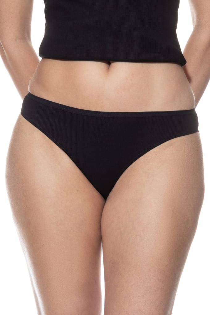 Minislip Serie Organic Cotton Zwart