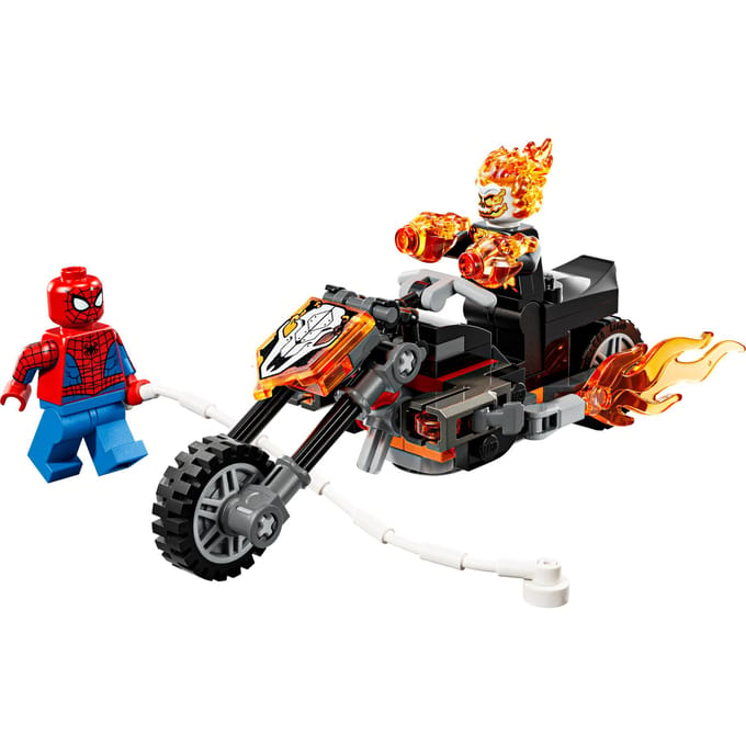 LEGO Marvel Super Heroes LEGO® MARVEL SUPER HEROES 76335 Spider-Man VS Ghost Rider op zijn motorfiets (76335)
