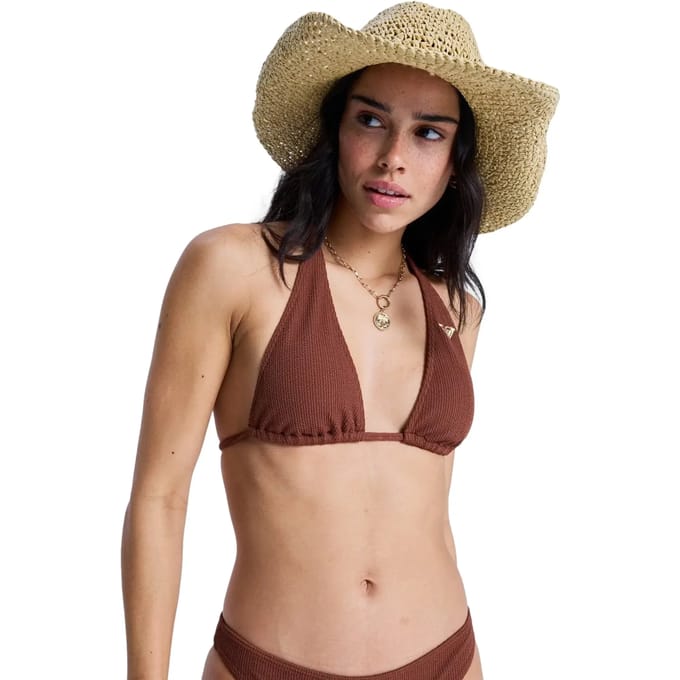 Dames zwemkleding top Roxy Sunshine Tiki Tri