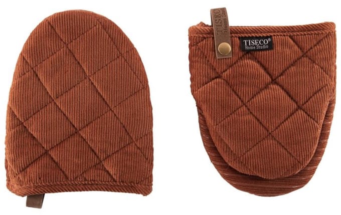 Tiseco - Gripper VELMAR - SET/2 - siliconen grip - 14x18 cm, cognac