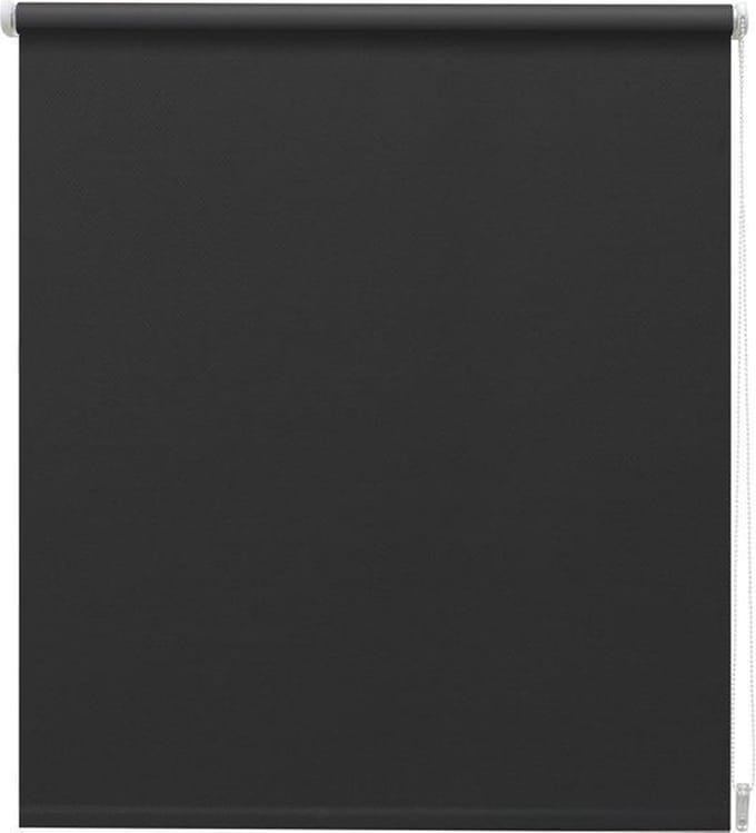 Timlux Rolgordijn Verduisterend Zwart 90x190cm