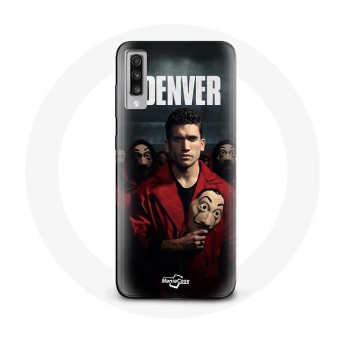 Samsung Galaxy A70 hoesje La Casa De Papel Denver Masker