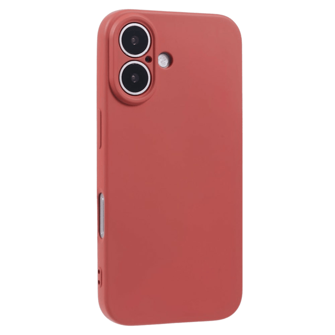 Mocaa Apple iPhone 16 Plus Lens Protection Hoesje Rood