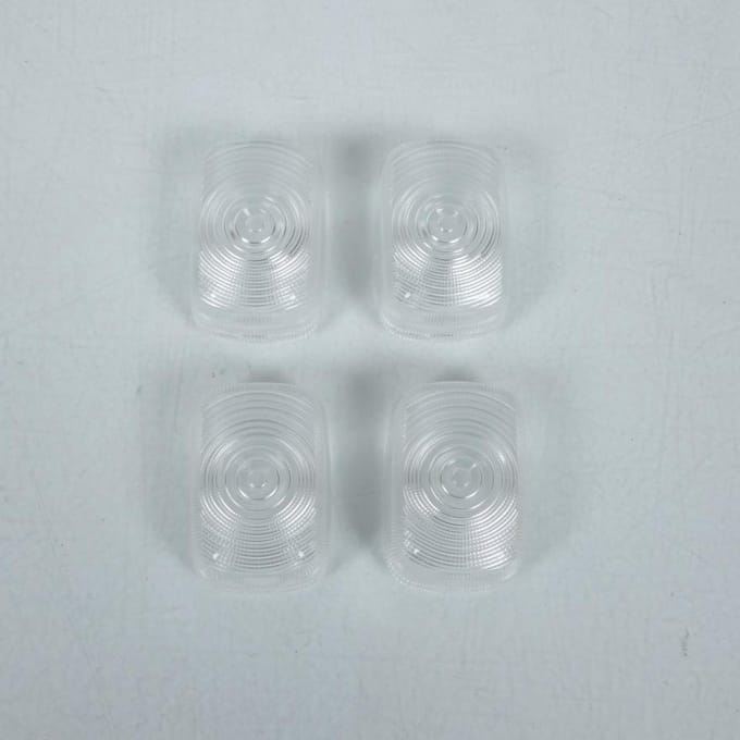 Kit AV AR cabochon de clignotant Tun'R pour moto MBK 50 X-Limit Blanc Neuf