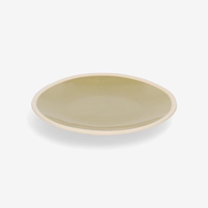 The Table Amsterdam Atelier Gebaksbord - Pear - Ø16 cm - Groen