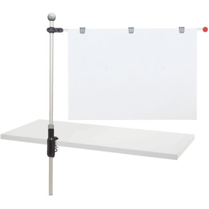Tekeninghouder tafel lichtgrijs