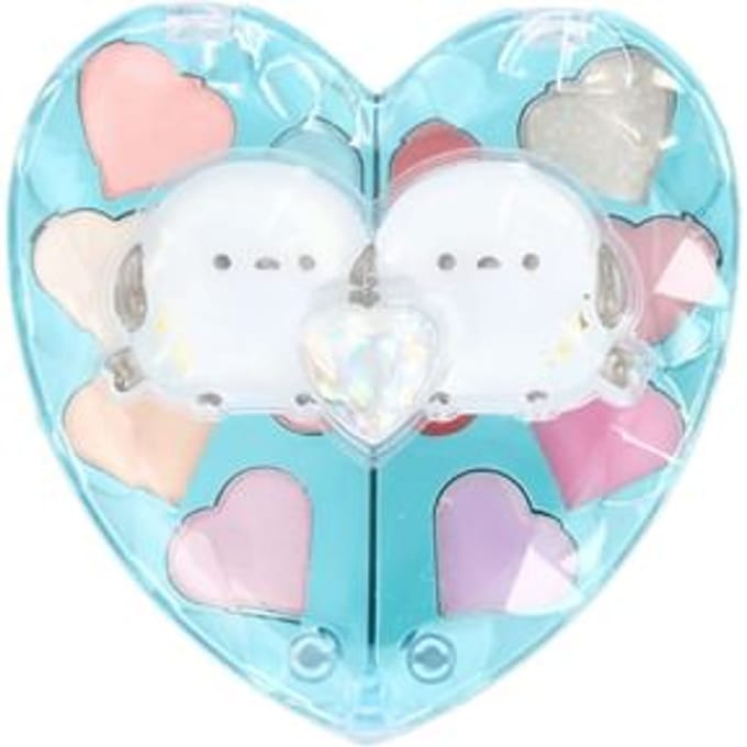 SHOBIDO - Glitter Heart Makeup Compact Palette Fluffy Sky
