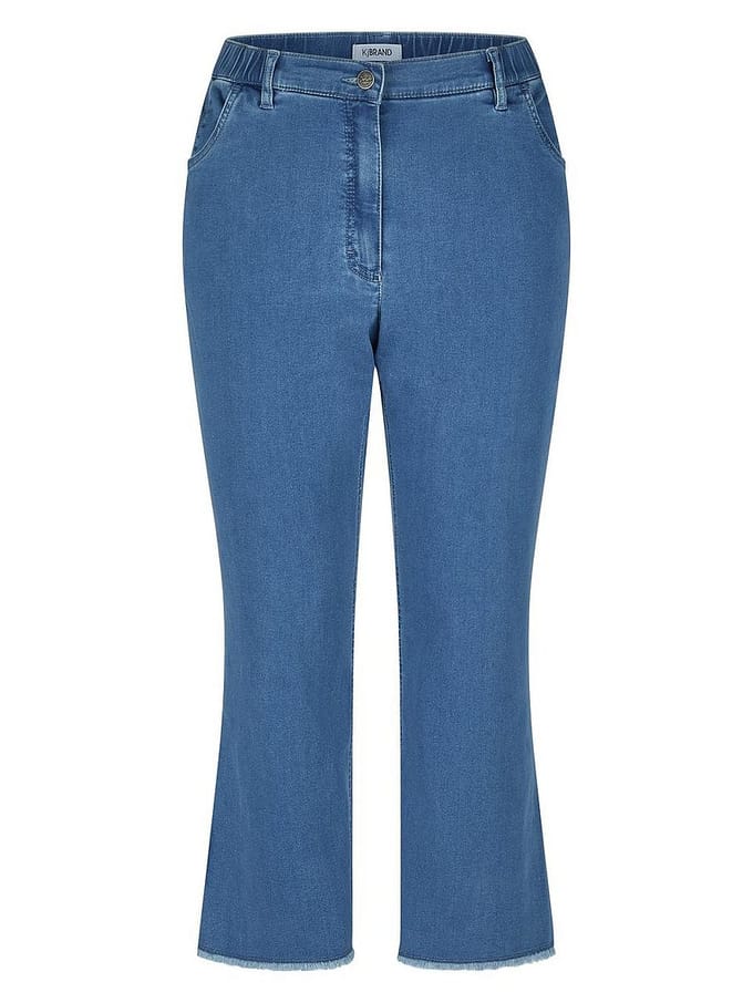 Bootcut-fit 7/8 jeans Van KjBrand denim